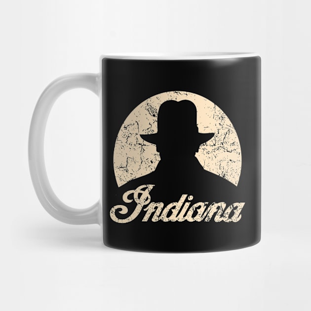 Indiana Jones Silhouette by Vault Emporium